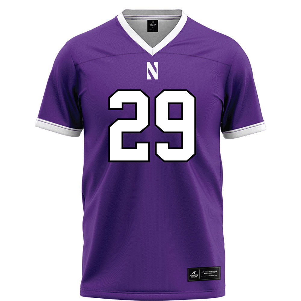 Northwestern - NCAA Football : JonJon Stevens Jr. - Fashion Jersey Football Jersey-0