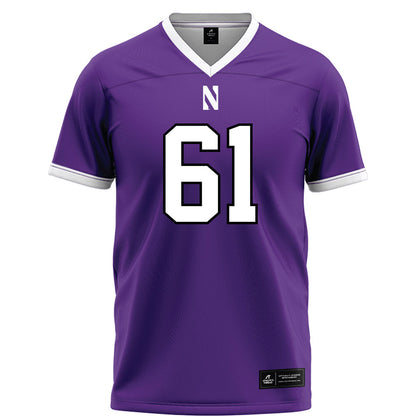 Northwestern - NCAA Football : Matt Keeler - Fashion Jersey Football Jersey