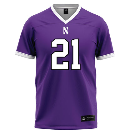 Northwestern - NCAA Football : Damon Walters - Fashion Jersey Football Jersey