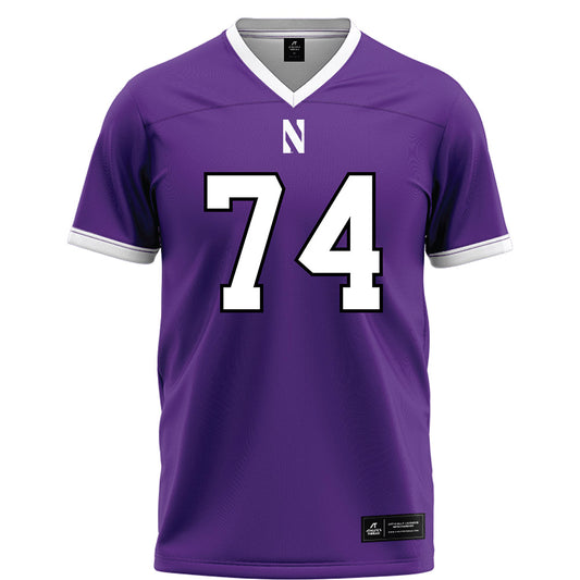 Northwestern - NCAA Football : Nicholas Herzog - Fashion Jersey Football Jersey