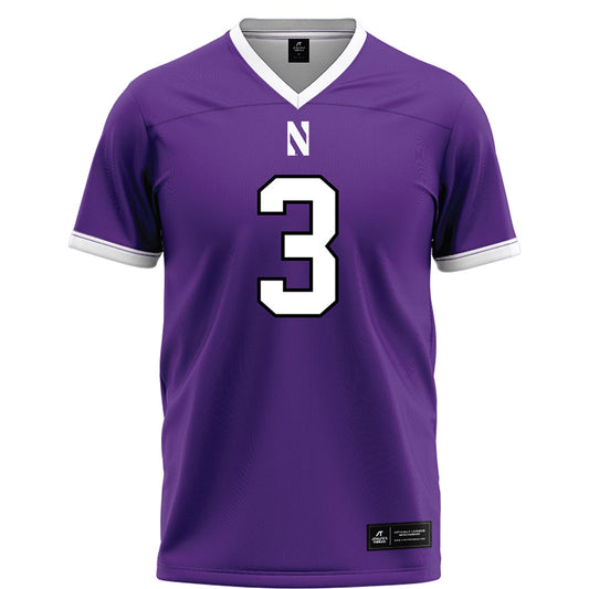 Northwestern - NCAA Football : Tate Crane - Fashion Jersey Football Jersey