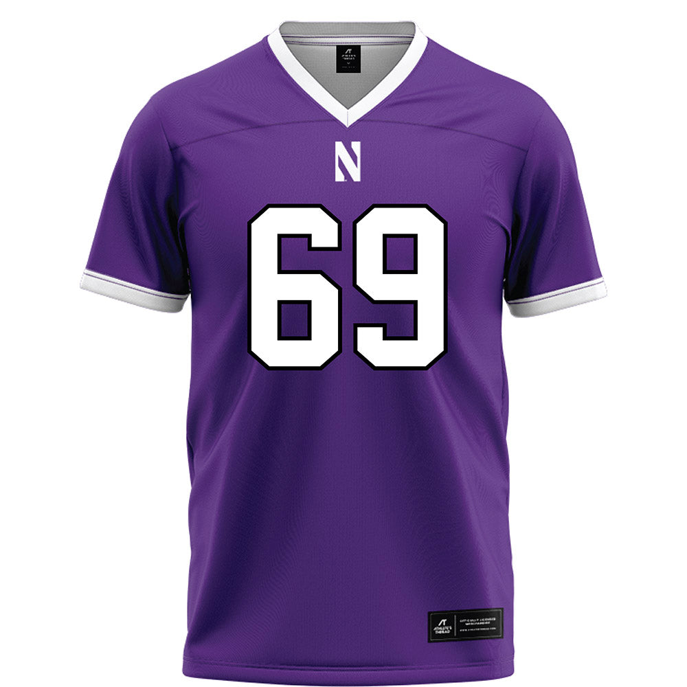 Northwestern - NCAA Football : Jack Bailey - Fashion Jersey Football Jersey