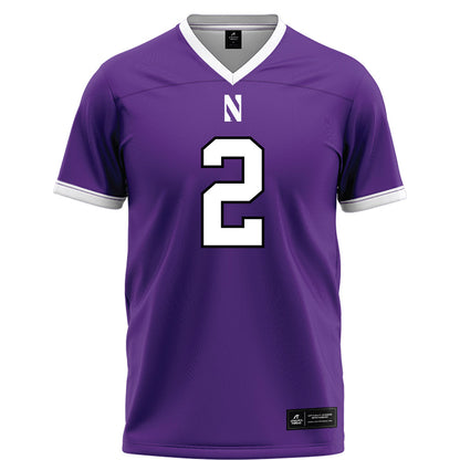 Northwestern - NCAA Football : Fred Davis II - Fashion Jersey Football Jersey-0