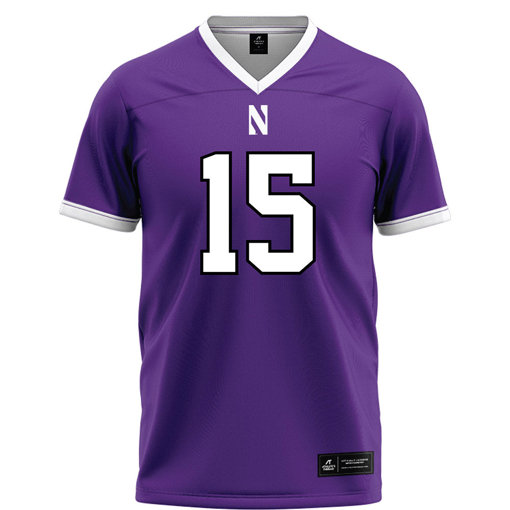 Northwestern - NCAA Football : Sean Winton - Fashion Jersey Football Jersey-0