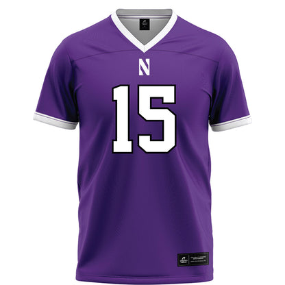 Northwestern - NCAA Football : Sean Winton - Fashion Jersey Football Jersey-0