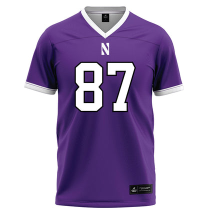 Northwestern - NCAA Football : Carson Grove - Fashion Jersey Football Jersey-0