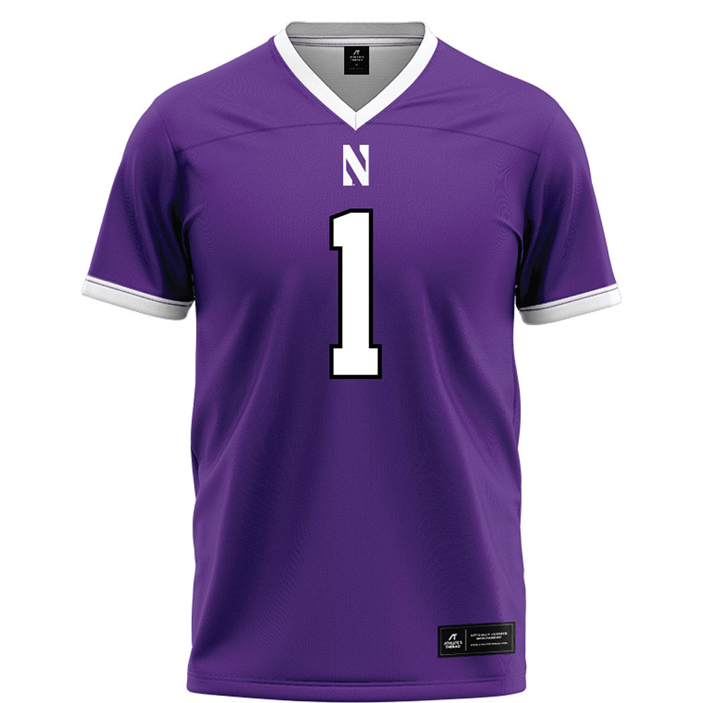 Northwestern - NCAA Football : Carmine Bastone - Fashion Jersey Football Jersey-0