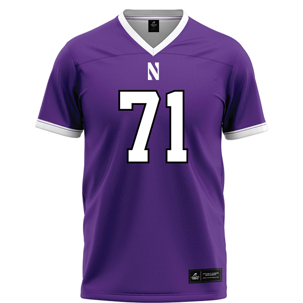 Northwestern - NCAA Football : Dennis Rahouski - Fashion Jersey Football Jersey-0