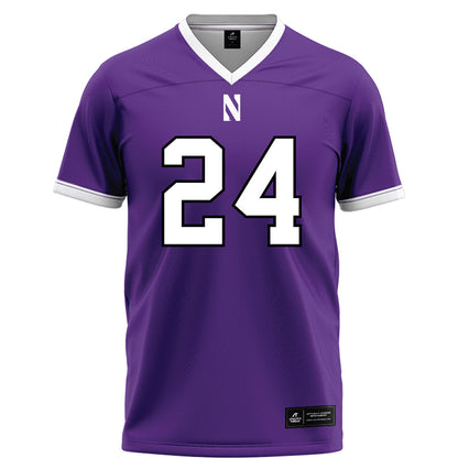 Northwestern - NCAA Football : Dashun Reeder - Fashion Jersey Football Jersey-0