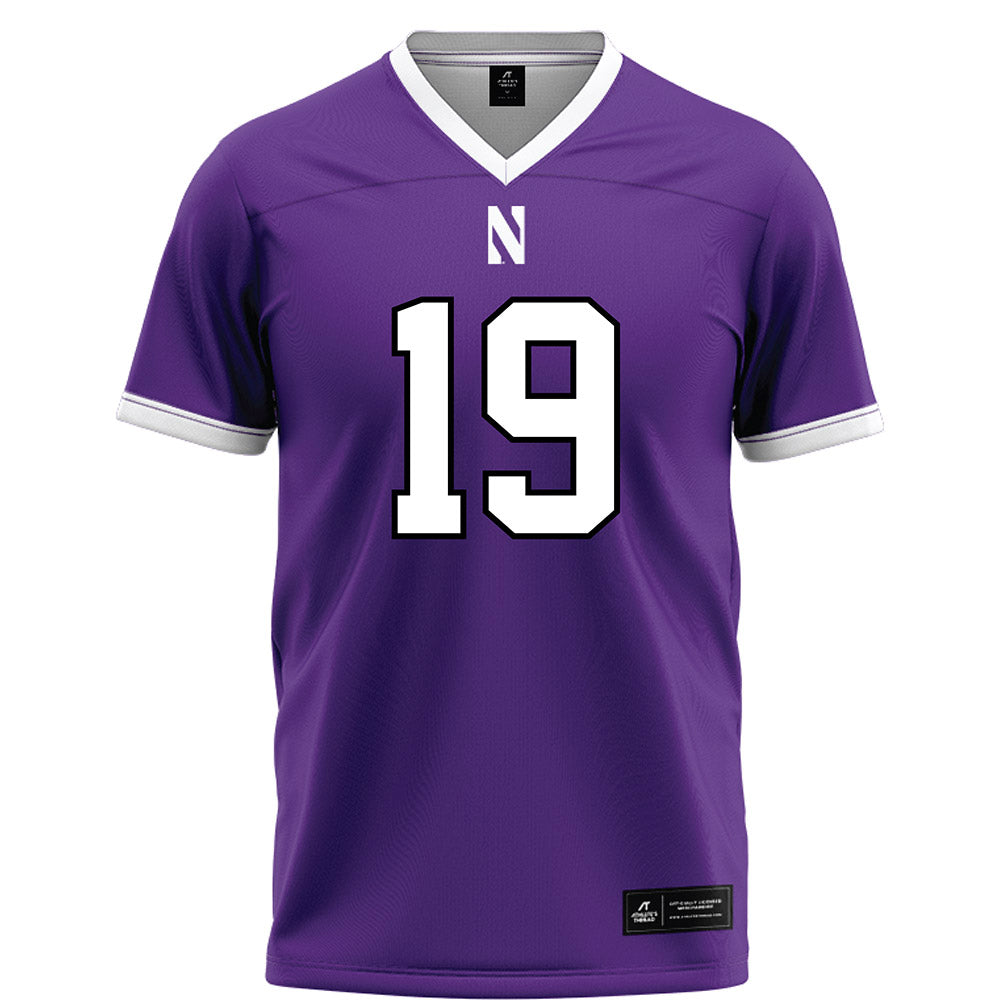 Northwestern - NCAA Football : Drew Wagner - Fashion Jersey Football Jersey-0