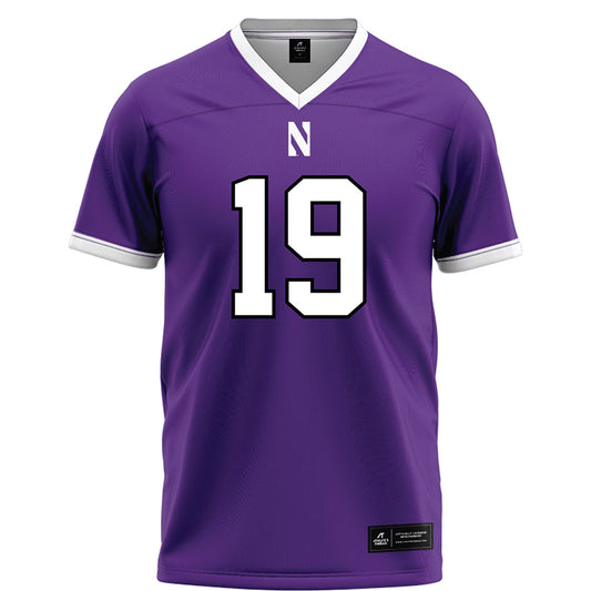 Northwestern - NCAA Football : Drew Wagner - Fashion Jersey Football Jersey-0