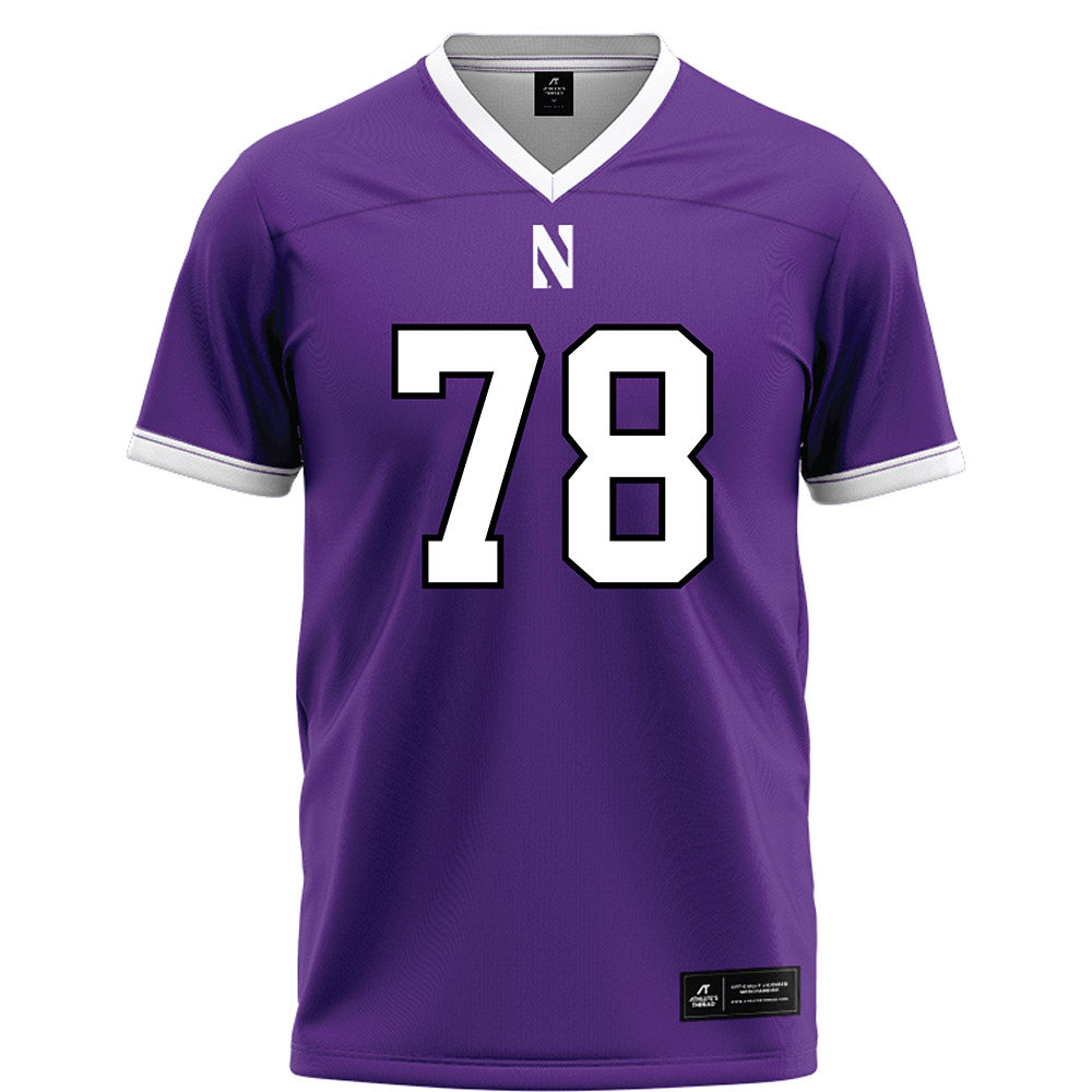 Northwestern - NCAA Football : Trey Boyd - Fashion Jersey Football Jersey-0