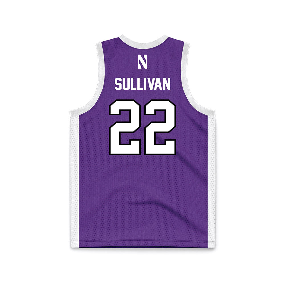 Northwestern - NCAA Women's Basketball : Grace Sullivan - Basketball Jersey
