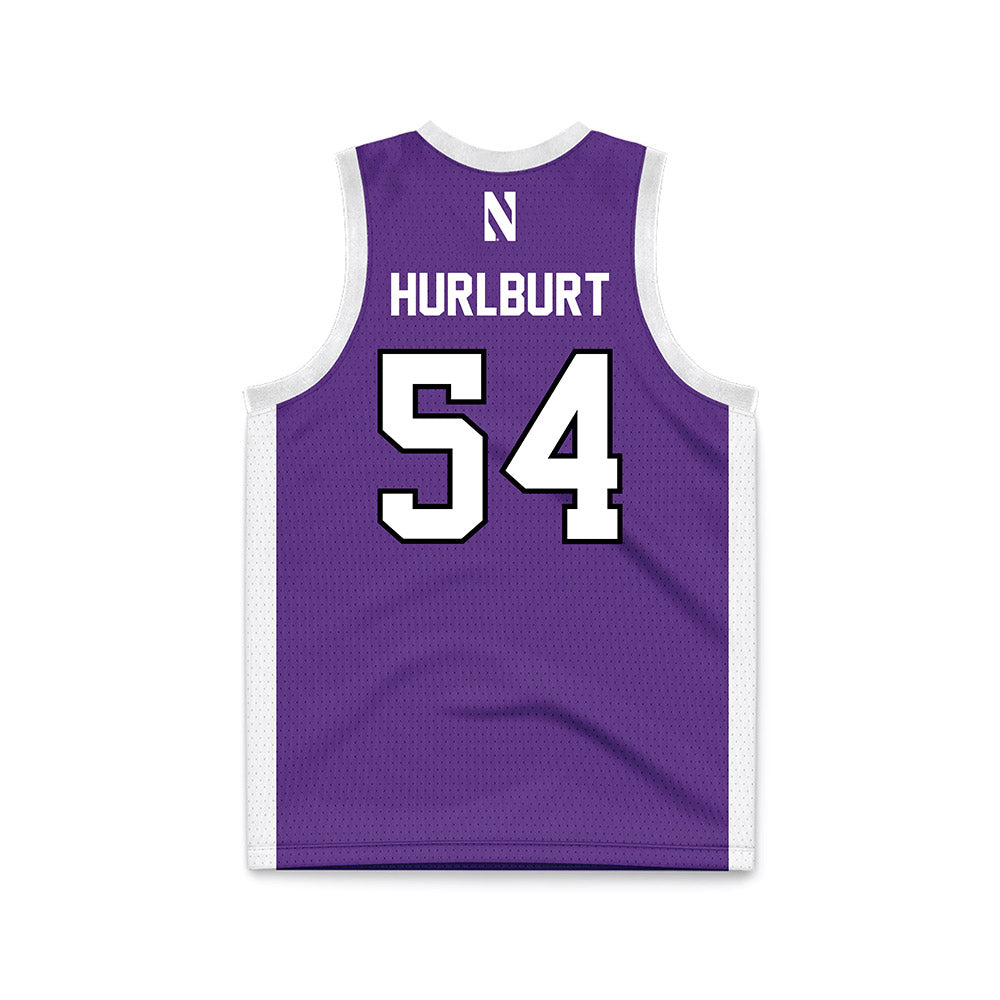 Northwestern - NCAA Men's Basketball : Gustave Hurlburt - Basketball Jersey