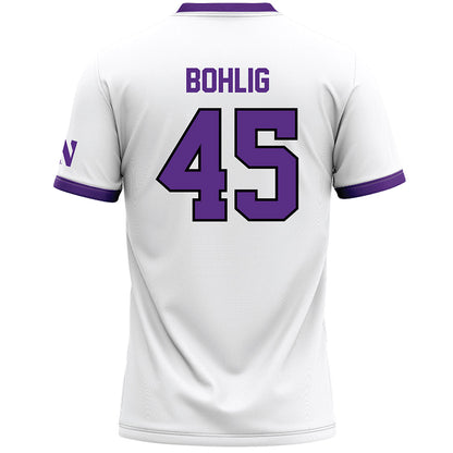 Northwestern - NCAA Women's Lacrosse : Emerson Bohlig - White Lacrosse Jersey
