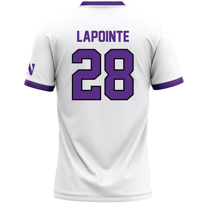 Northwestern - NCAA Women's Lacrosse : Taylor Lapointe - White Lacrosse Jersey