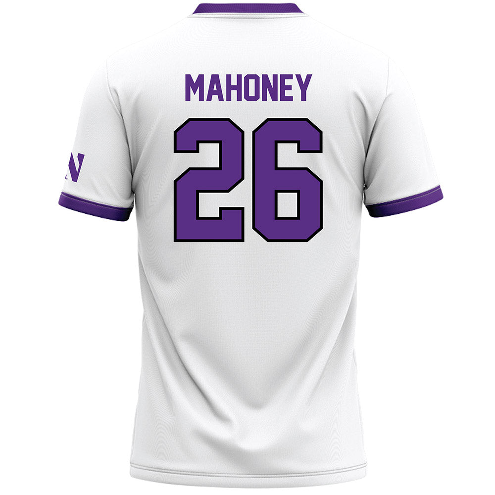 Northwestern - NCAA Women's Lacrosse : Bricin Mahoney - White Lacrosse Jersey -1