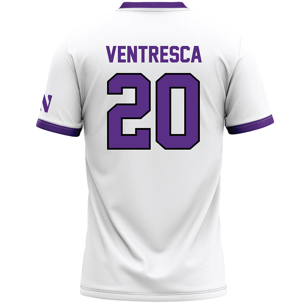 Northwestern - NCAA Women's Lacrosse : Alexis Ventresca - White Lacrosse Jersey