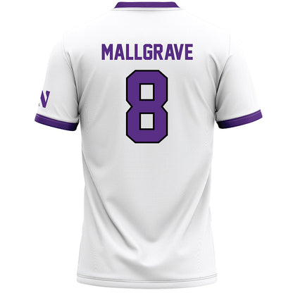 Northwestern - NCAA Women's Lacrosse : Megan Mallgrave - White Lacrosse Jersey