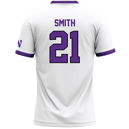 Northwestern - NCAA Women's Lacrosse : Madison Smith - White Lacrosse Jersey
