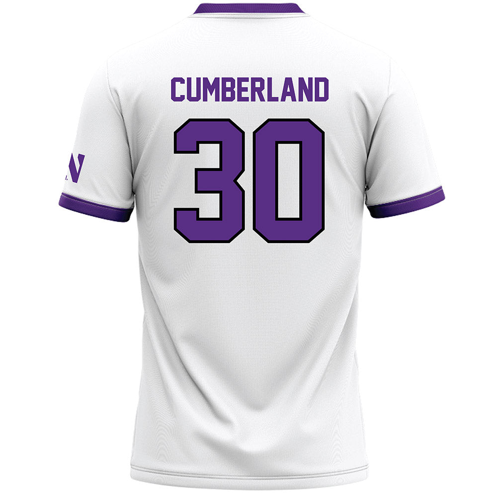 Northwestern - NCAA Women's Lacrosse : Noel Cumberland - White Lacrosse Jersey