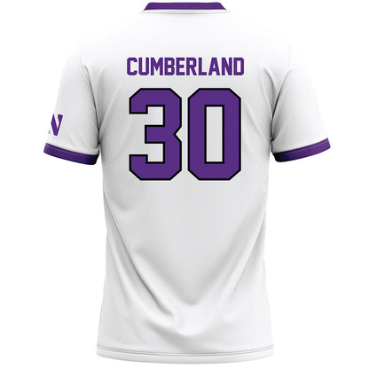 Northwestern - NCAA Women's Lacrosse : Noel Cumberland - White Lacrosse Jersey