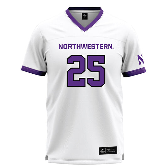 Northwestern - NCAA Women's Lacrosse : Madison Taylor - White Lacrosse Jersey