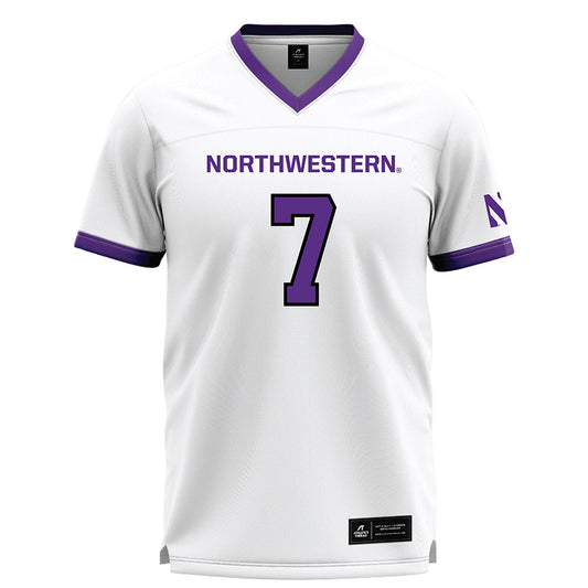 Northwestern - NCAA Women's Lacrosse : Lauren Archer - White Lacrosse Jersey