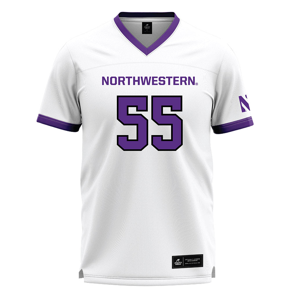 Northwestern - NCAA Women's Lacrosse : Francesca Argentieri - White Lacrosse Jersey