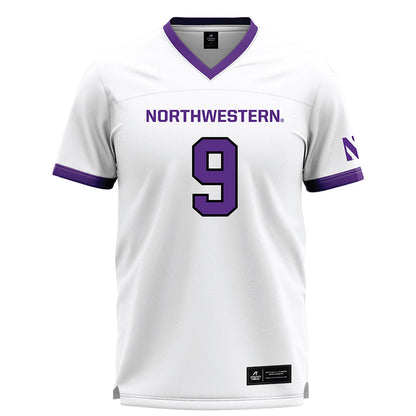 Northwestern - NCAA Women's Lacrosse : Hannah Johnson - White Lacrosse Jersey