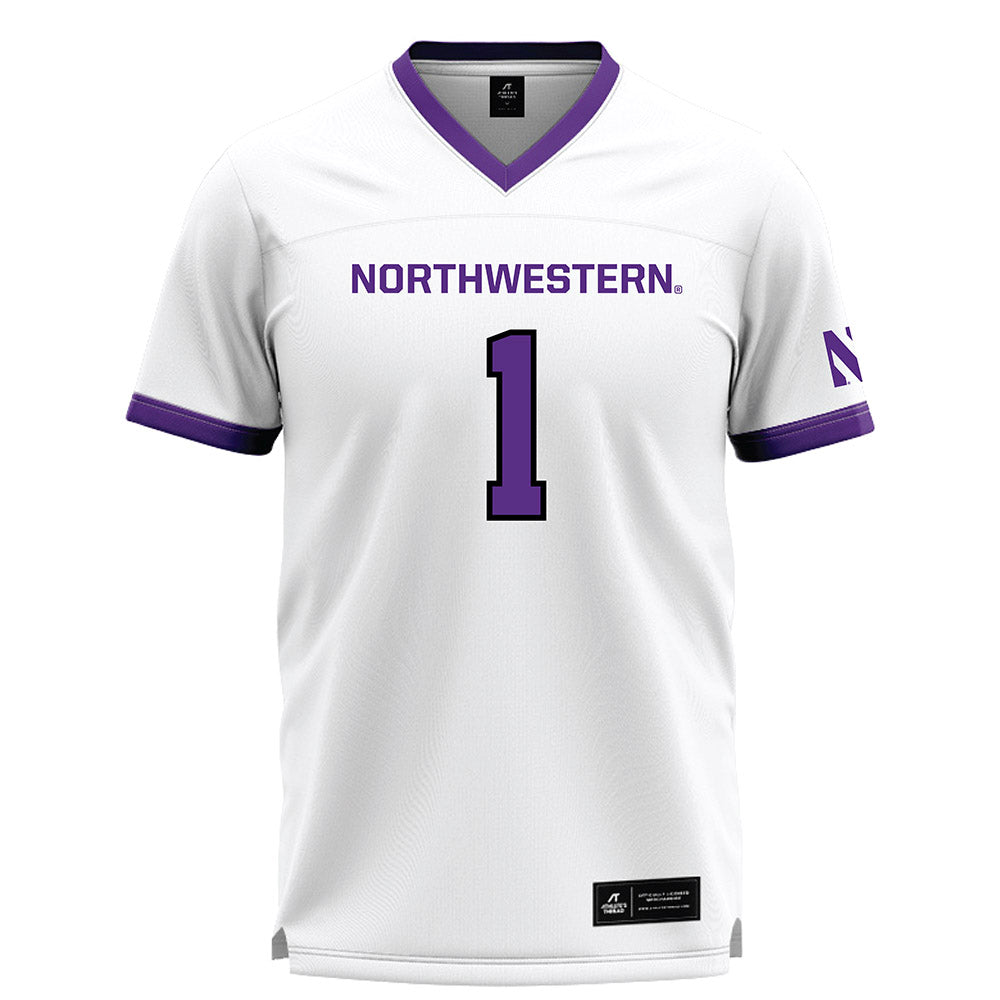 Northwestern - NCAA Women's Lacrosse : Rachel Weiner - White Lacrosse Jersey
