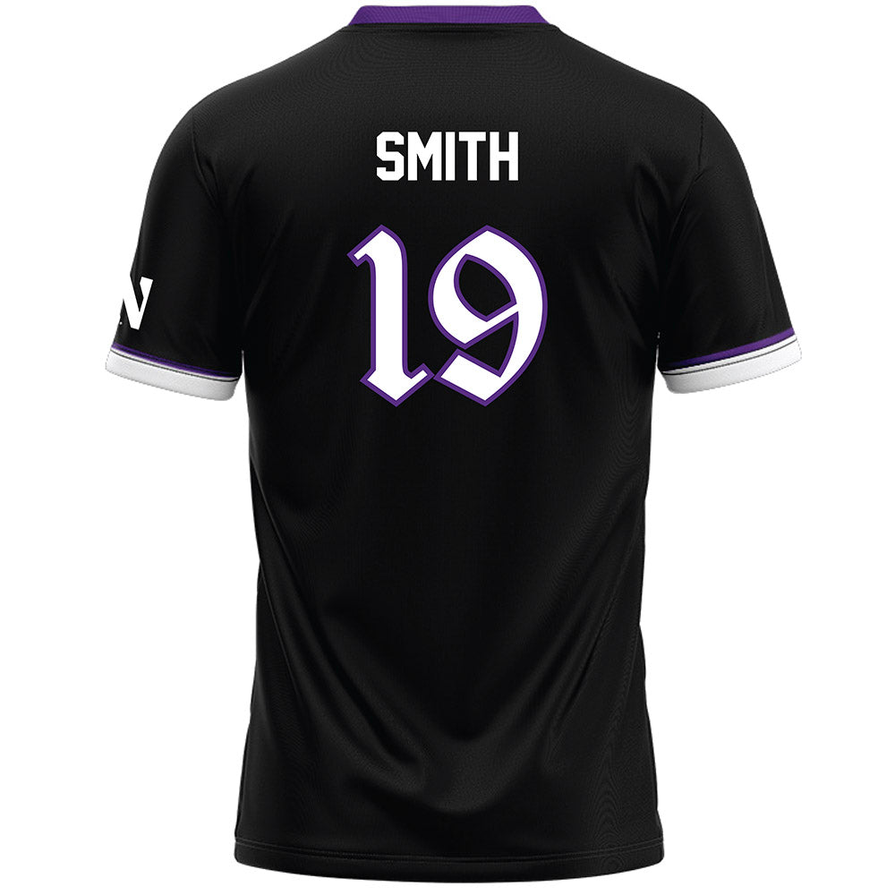Northwestern - NCAA Women's Lacrosse : Samantha Smith - Black Lacrosse Jersey