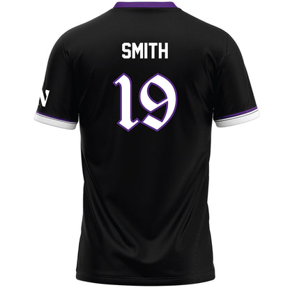 Northwestern - NCAA Women's Lacrosse : Samantha Smith - Black Lacrosse Jersey