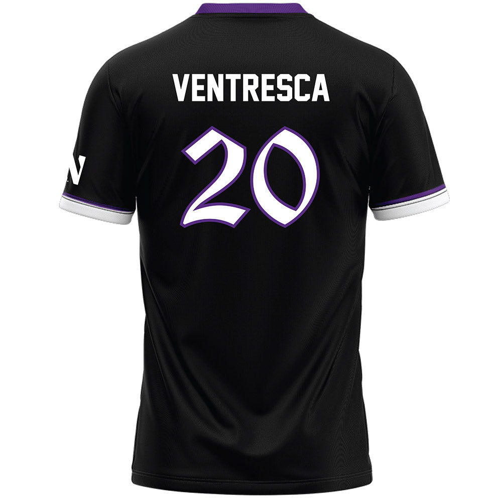 Northwestern - NCAA Women's Lacrosse : Alexis Ventresca - Black Lacrosse Jersey