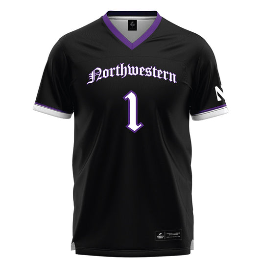Northwestern - NCAA Women's Lacrosse : Rachel Weiner - Black Lacrosse Jersey