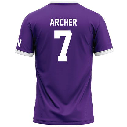 Northwestern - NCAA Women's Lacrosse : Lauren Archer - Purple Lacrosse Jersey