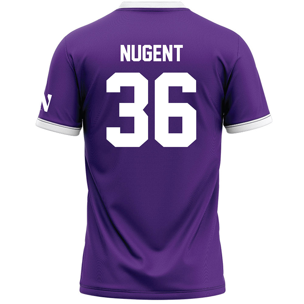 Northwestern - NCAA Women's Lacrosse : Cara Nugent - Purple Lacrosse Jersey