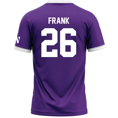 Northwestern - NCAA Women's Lacrosse : Lindsey Frank - Purple Lacrosse Jersey