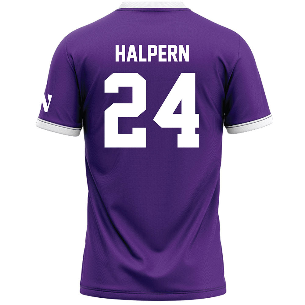 Northwestern - NCAA Women's Lacrosse : Kendall Halpern - Purple Lacrosse Jersey