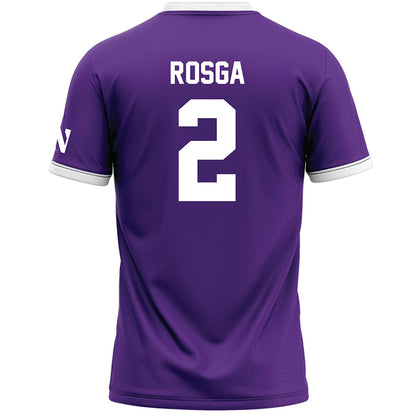 Northwestern - NCAA Women's Lacrosse : Jaylen Rosga - Purple Lacrosse Jersey -1