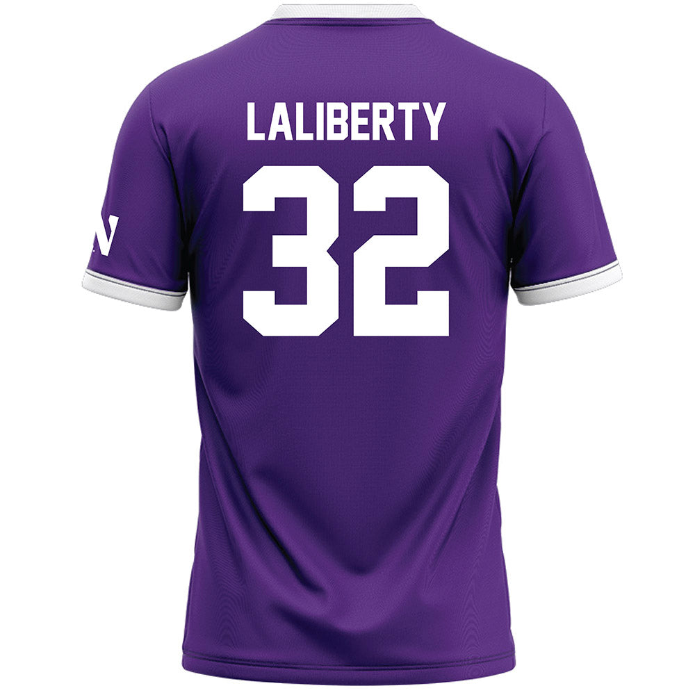 Northwestern - NCAA Women's Lacrosse : Molly Laliberty - Purple Lacrosse Jersey