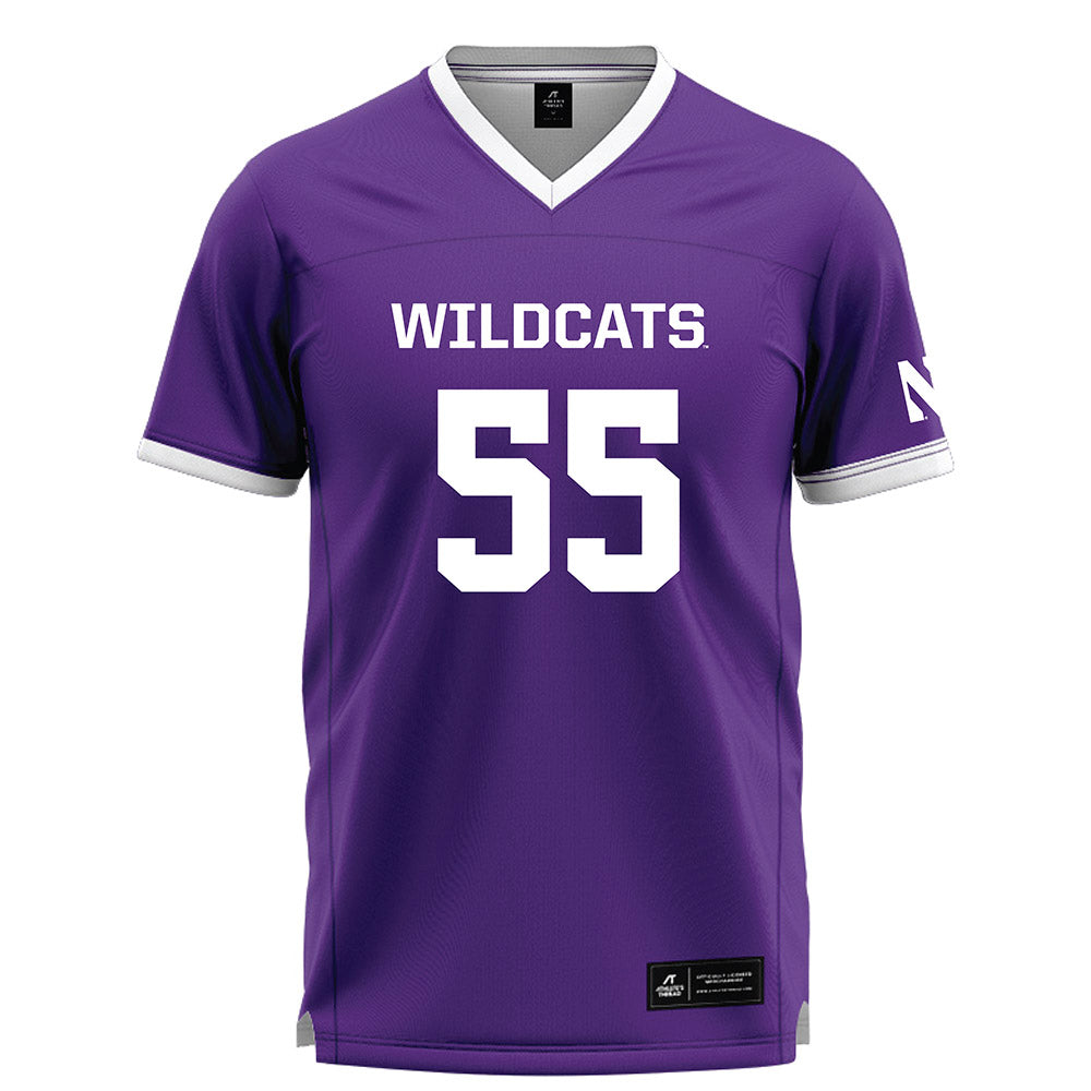 Northwestern - NCAA Women's Lacrosse : Francesca Argentieri - Purple Lacrosse Jersey