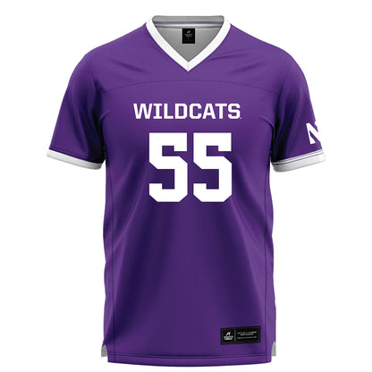 Northwestern - NCAA Women's Lacrosse : Francesca Argentieri - Purple Lacrosse Jersey