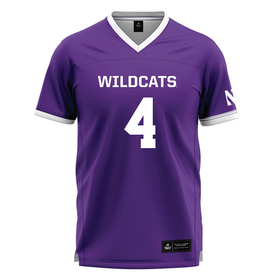 Northwestern - NCAA Women's Lacrosse : Reese Hansen - Purple Lacrosse Jersey -0