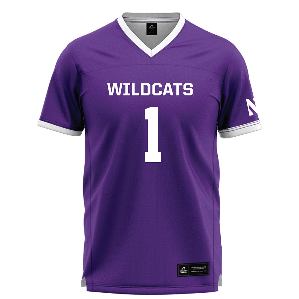 Northwestern - NCAA Women's Lacrosse : Rachel Weiner - Purple Lacrosse Jersey