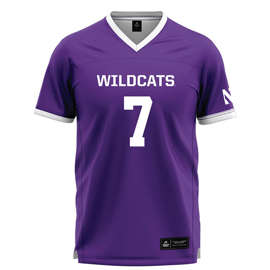 Northwestern - NCAA Women's Lacrosse : Lauren Archer - Purple Lacrosse Jersey