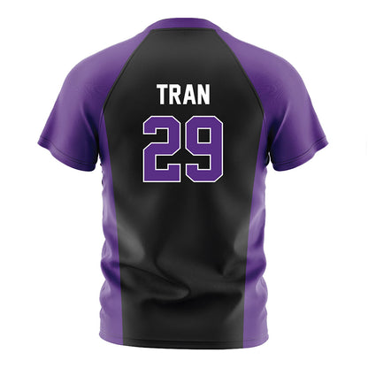 Northwestern - NCAA Men's Soccer : Danh Tran - Black Soccer Jersey