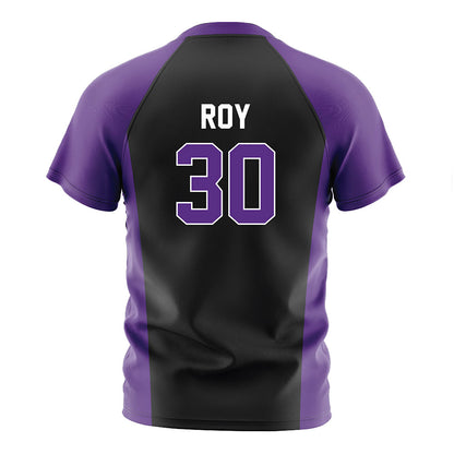 Northwestern - NCAA Women's Soccer : Caroline Roy - Black Soccer Jersey