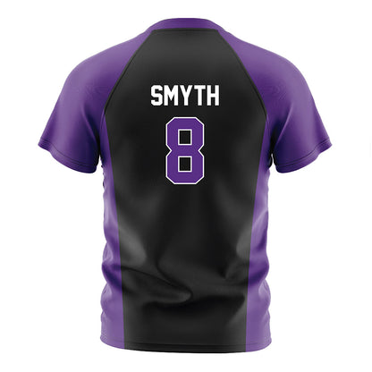 Northwestern - NCAA Men's Soccer : Gabriel Smyth - Black Soccer Jersey-1