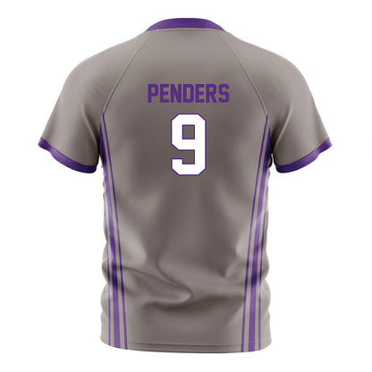 Northwestern - NCAA Men's Soccer : Toryn Penders - Gray Soccer Jersey-1